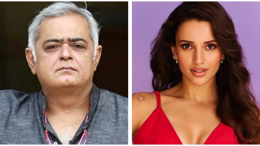 Hansal Mehta elogia Triptii Dimri, dice su convincente presencia insegura estrellas masculinas
