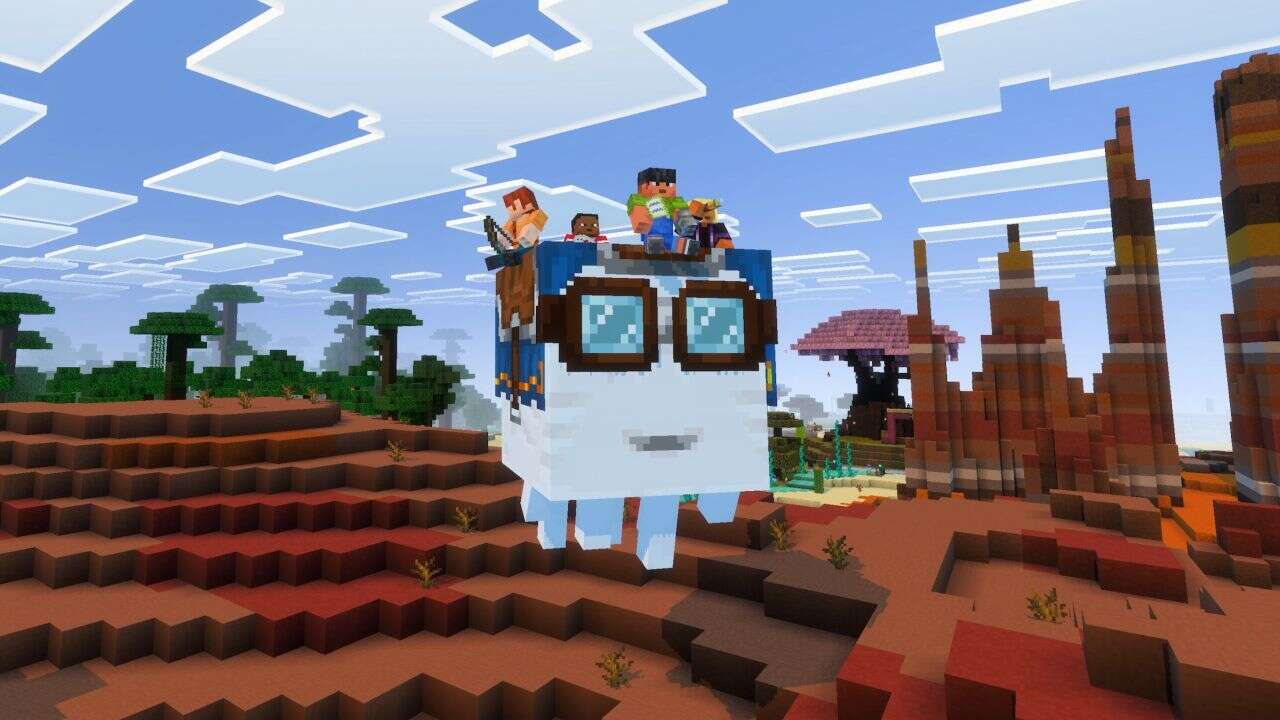 Happy Ghasts de Minecraft agregue una nueva mecánica de vuelo al juego
