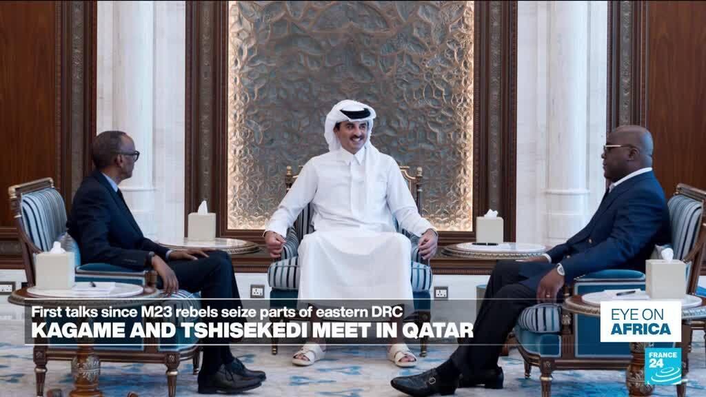 Kagame y Tshisekedi se reúnen en Qatar para las primeras conversaciones directas desde la última escalada en el este de la RDC
