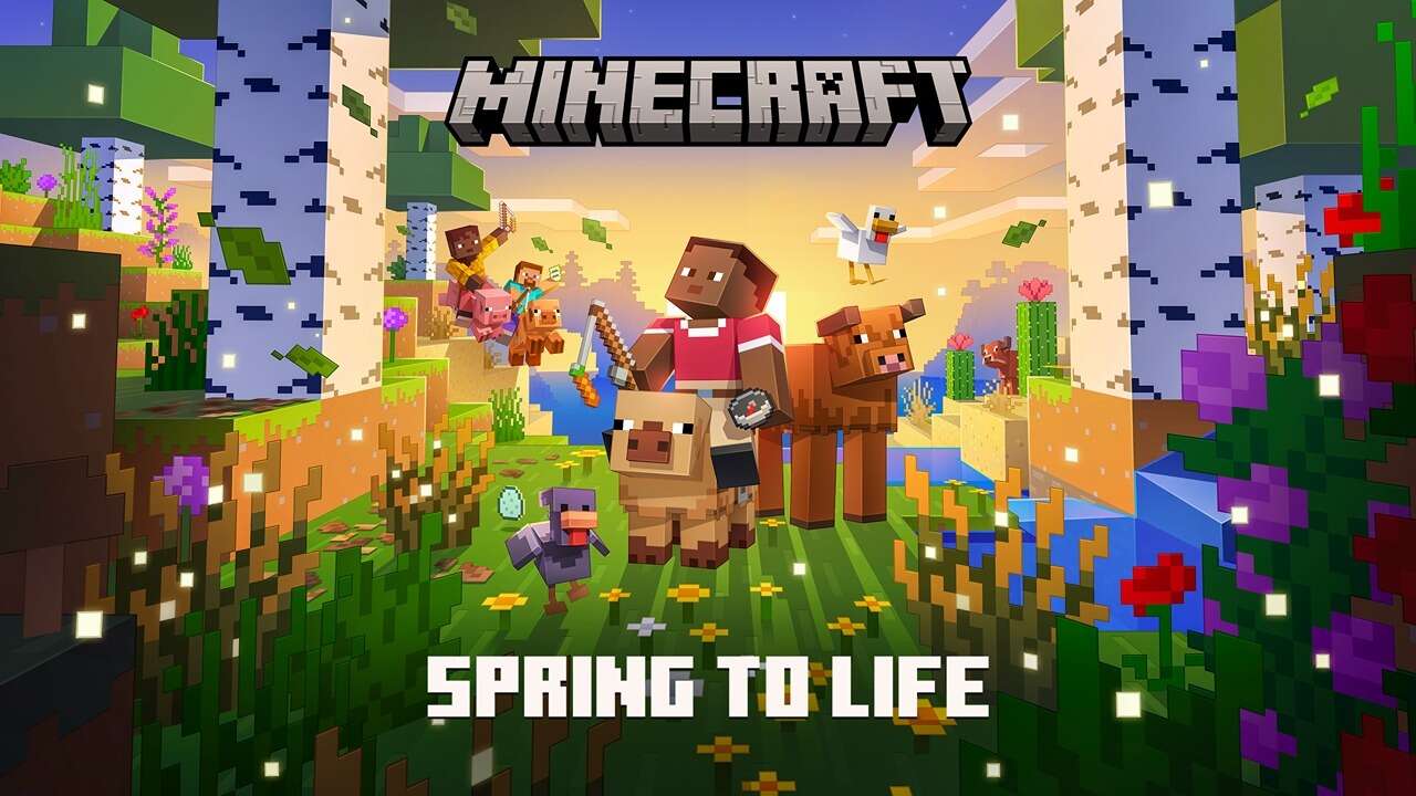 La primera caída de juego de Minecraft de 2025 trae variantes animales y nuevas plantas
