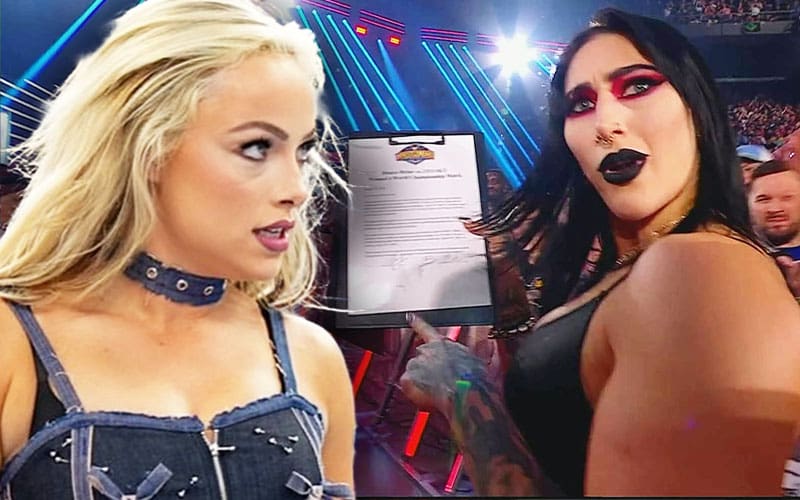 Liv Morgan arroja sombra a Rhea Ripley sobre WrestleMania por el título de partido por el título
