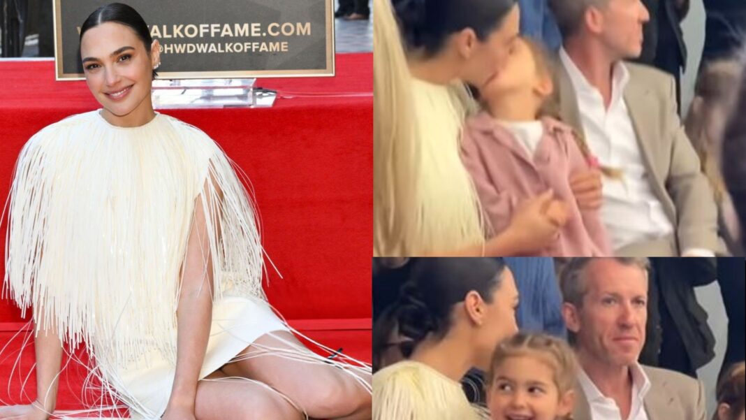 Los internautas no aprueban a Gal Gadot besando los labios de la hija en la ceremonia de la fama de Hollywood Walk of Fame: 'No es normal en todos modos'
