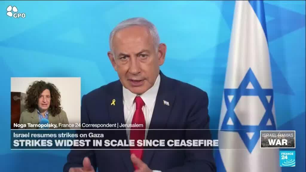 Netanyahu advierte a Hamas israelí ataca a Gaza 'solo el comienzo'
