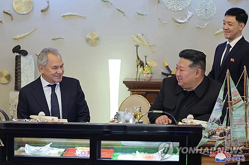 (News Focus) Ukraine ceasefire, N.K. leader&apos;s trip to Moscow may top agenda for Shoigu-Kim meeting