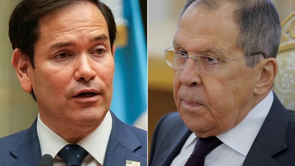 Rubio discute 'los próximos pasos' para terminar con la guerra de Ucrania con Lavrov de Rusia
