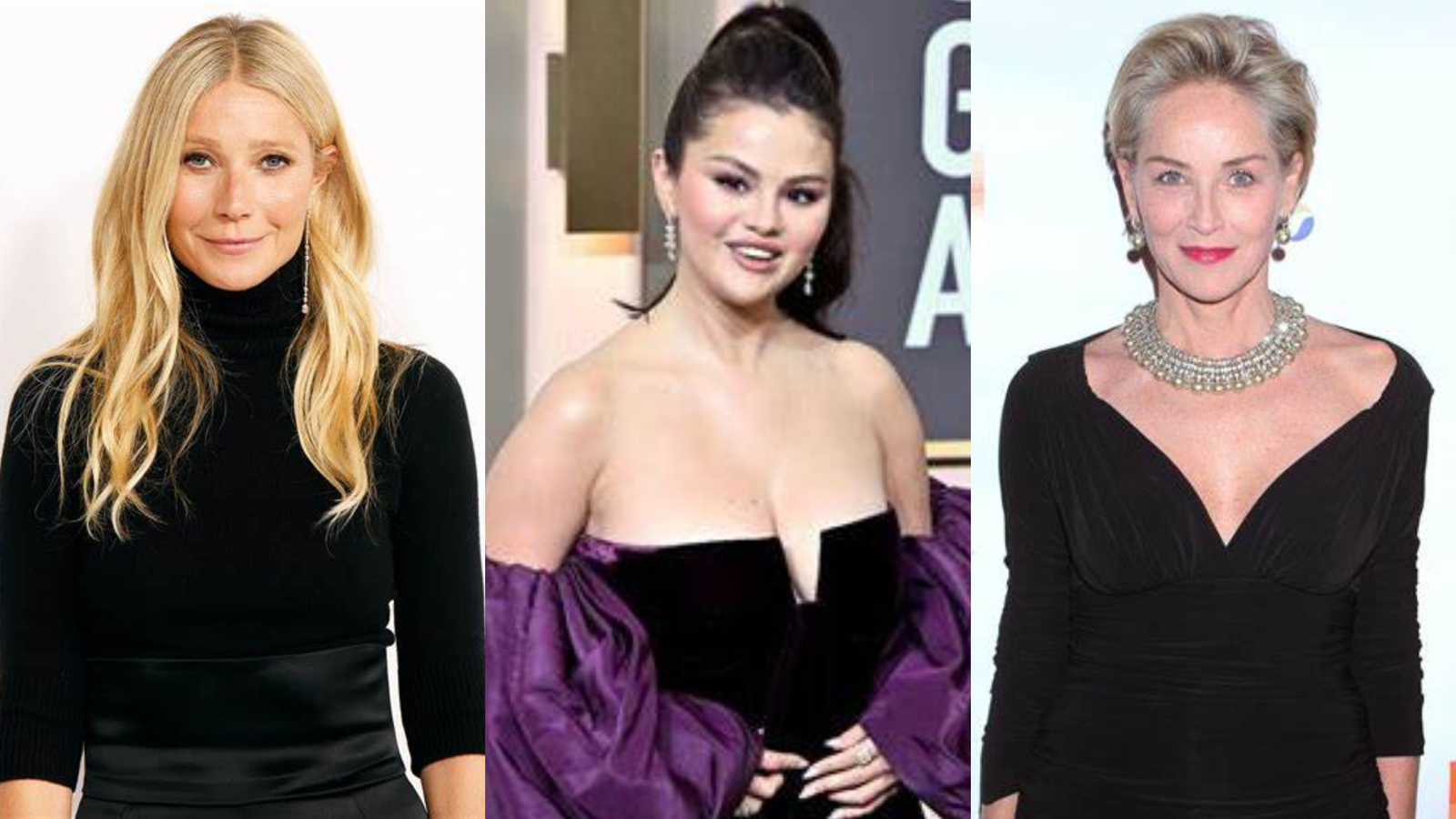 Sharon Stone, Gwyneth Paltrow Únete al asado mientras el creador de contenido llama a los hombres para que la vergüenza del cuerpo Selena Gomez
