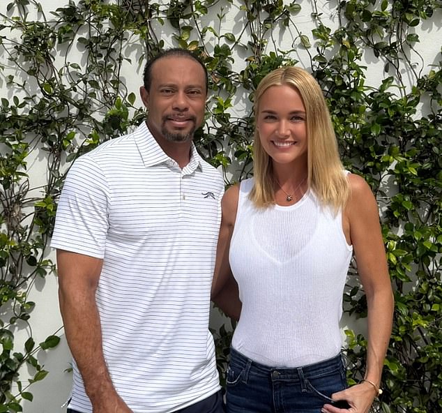 Tiger Woods y Vanessa Trump se han hecho públicos con su relación con dos fotos