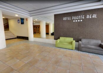 Hotel Puente Real Lobby.