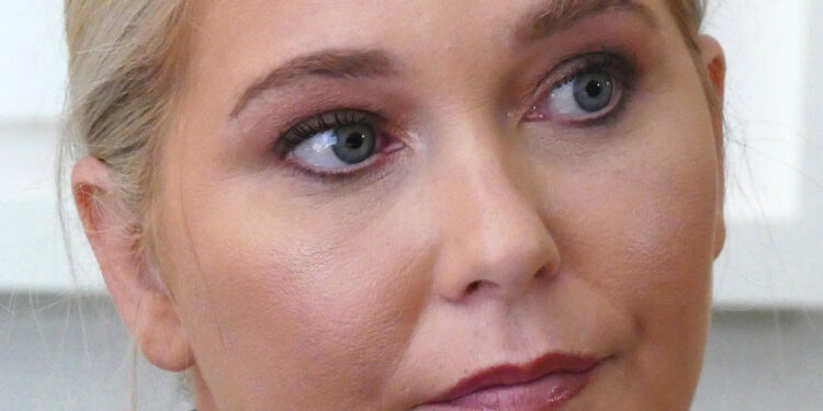 Virginia Giuffre durante una entrevista.