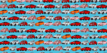 Ilusión óptica: encuentre el convertible entre muchos autos.