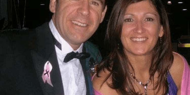 Foto de Graeme y Jacqueline Davidson.