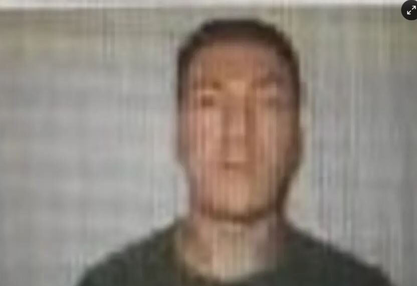 Foto de Daniel Dunbar, de 29 años, en detención previa al juicio.