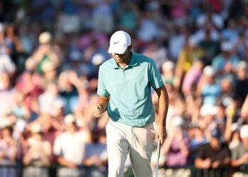 Campeonato de PGA: Scottie Scheffler supera el susto de huir con la tercera carrera mayor