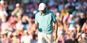 Campeonato de PGA: Scottie Scheffler supera el susto de huir con la tercera carrera mayor