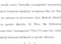 El juez Kacsmaryk dictaminando que las personas homosexuales y trans pueden ser acosadas sin repercusión bajo el Título VII.