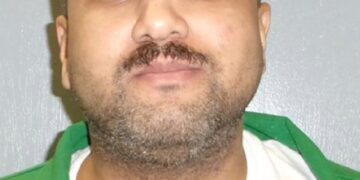 Mugshot de Mikal Mahdi.