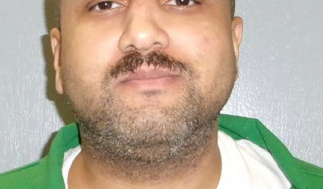 Mugshot de Mikal Mahdi.