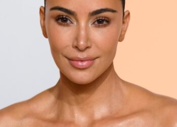 Kim Kardashian en la fiesta de los Oscar Vanity Fair.