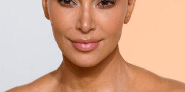 Kim Kardashian en la fiesta de los Oscar Vanity Fair.