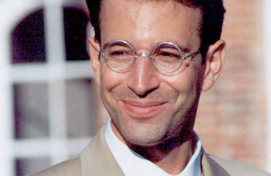 Foto de Daniel Pearl, reportero de Wall Street Journal.