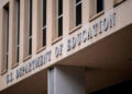 La sede del Departamento de Educación de los Estados Unidos se ve el 6 de marzo de 2025 en Washington, DC