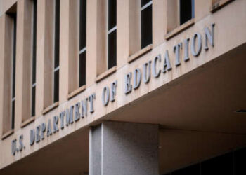 La sede del Departamento de Educación de los Estados Unidos se ve el 6 de marzo de 2025 en Washington, DC