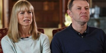 Foto de Kate y Gerry McCann.