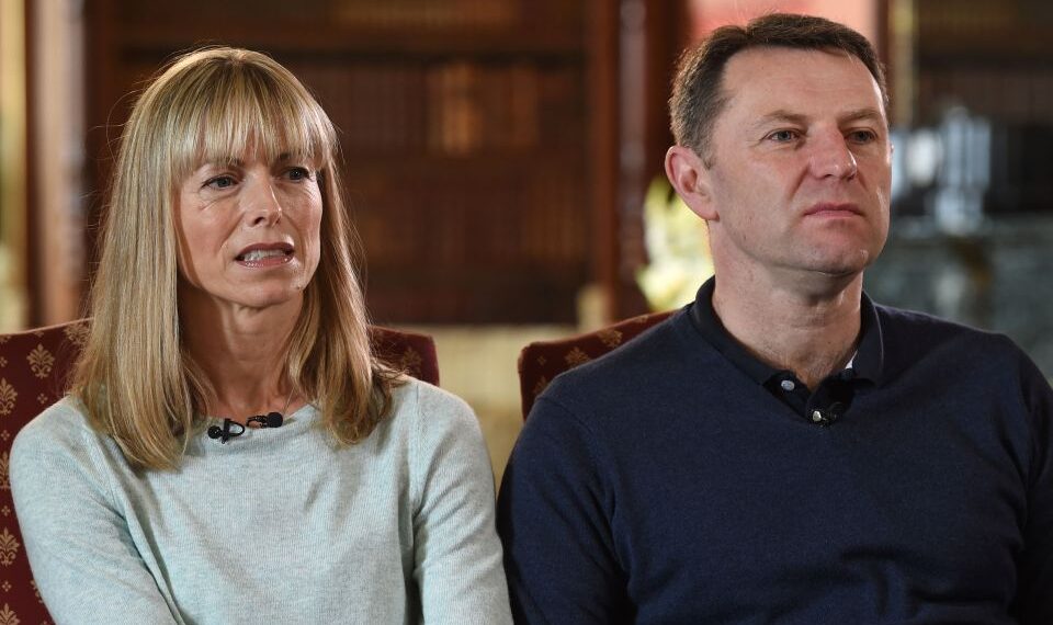 Foto de Kate y Gerry McCann.