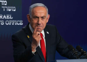El primer ministro israelí, Benjamin Netanyahu, ofrece una conferencia de prensa en Jerusalén el 21 de mayo de 2025.