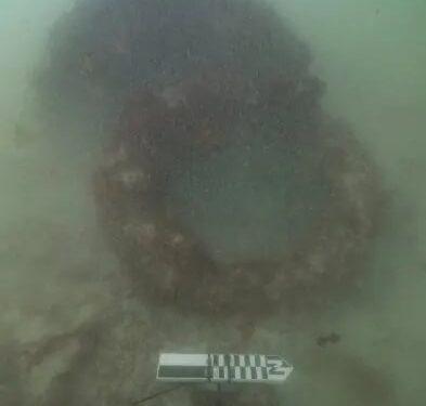 Restos submarinos del Koning Willem de Tweede.