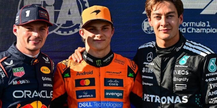 Oscar Piasstri Pips Max Verstappen para polo en la calificación de GP de EMILIA-ROMAGNA llena de drama