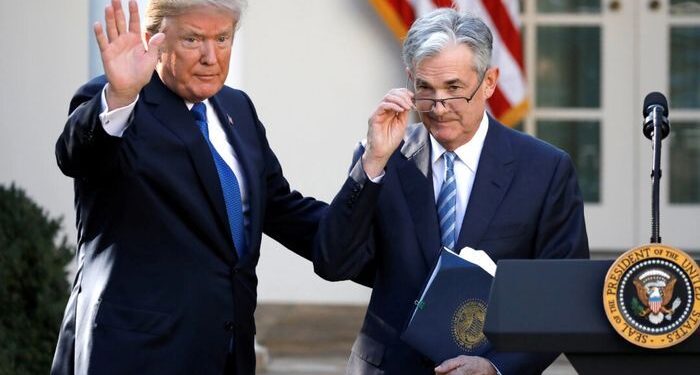 Powell de Fed dice que las decisiones de tasa de interés serán "no políticas" en reunirse con Trump