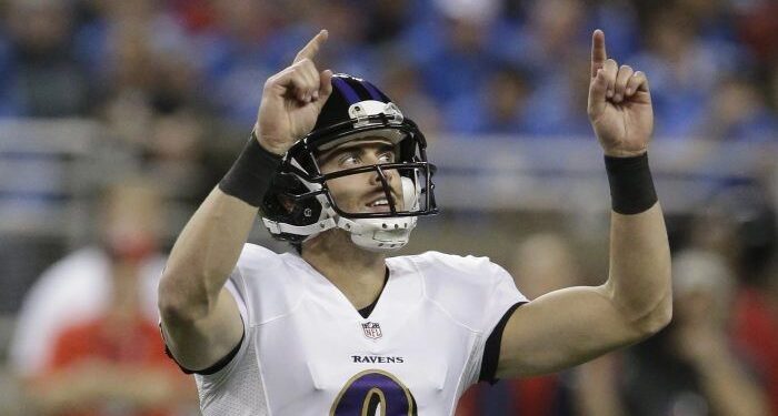 Ravens libera a Justin Tucker, el pateador de gol de campo más preciso de la NFL