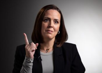 Hazel Behan, presunta víctima de violación, en una entrevista.