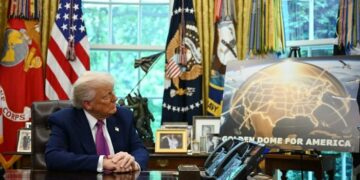 Trump presenta un plan de $ 175 mil millones para el sistema de defensa antimisiles 'Golden Dome'