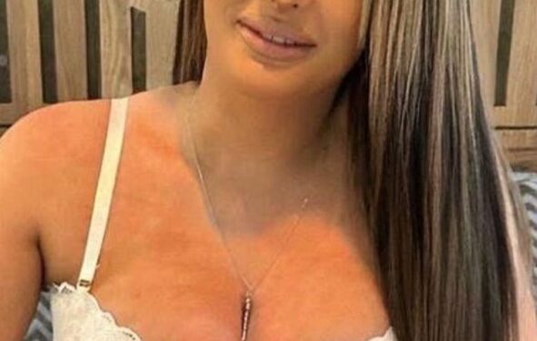 Foto de Charlotte May Lee, una mujer británica acusada de contrabando de drogas.