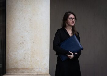 Foto de Aurore Berge, ministro francés de igualdad.