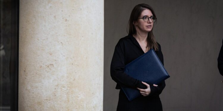 Foto de Aurore Berge, ministro francés de igualdad.