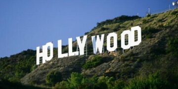 The Hollywood Sign en Los Ángeles el 16 de noviembre de 2005. (David McNew/Getty Images)