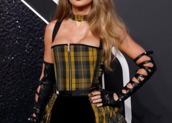 Taylor Swift en los 2024 MTV Video Music Awards.