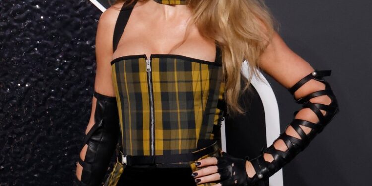 Taylor Swift en los 2024 MTV Video Music Awards.