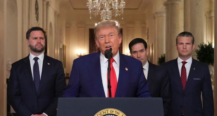 Después de que nos atacan, Trump amenaza a 'mucho mayores' si Irán no hace la paz