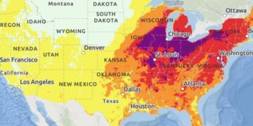 El Servicio Meteorológico de los Estados Unidos dice que Heat Dome llegó a gran parte de los EE. UU. La próxima semana