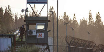 La prisión de Meggido en el norte de Israel se muestra el 21 de octubre de 2020.