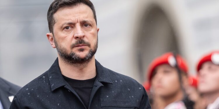 Volodymyr Zelensky en Viena.