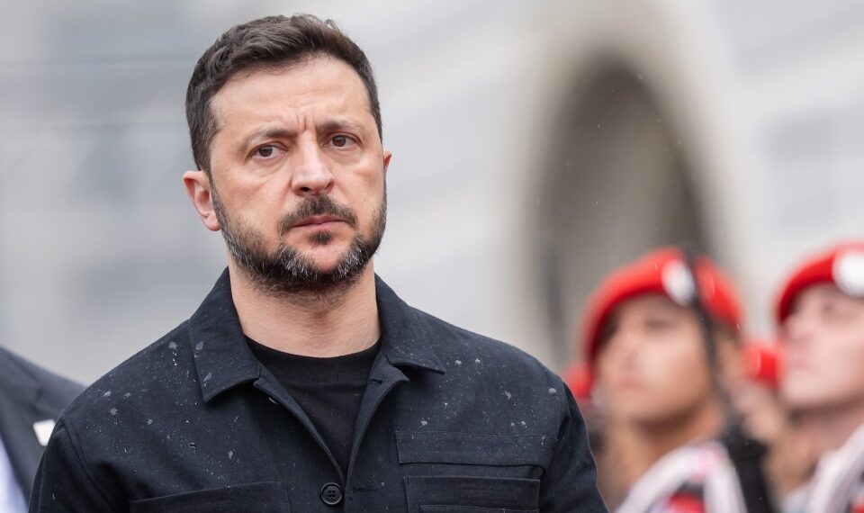 Volodymyr Zelensky en Viena.