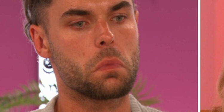 El concursante de Love Island, Harry, se llena en la primera mirada emocional