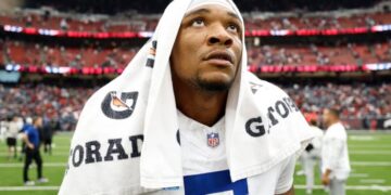 El mariscal de campo de los Colts, Anthony Richardson