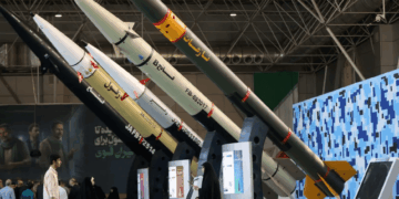 Misiles en exhibición.