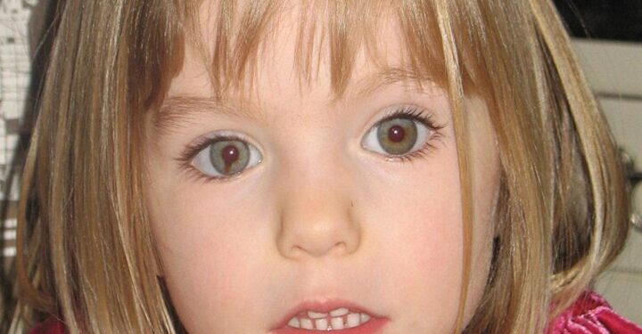 Foto de Madeleine McCann.